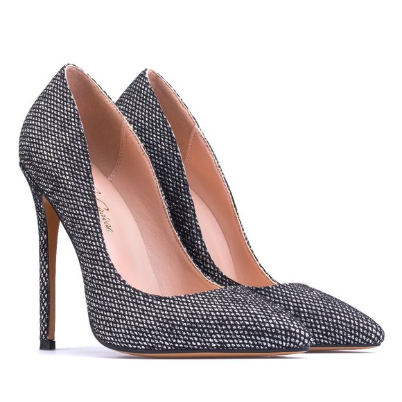 Petit Cadeau Leona - Classic and Sexy Slip on Pumps with 5" High Heels. NEW! - Picture 3 of 6